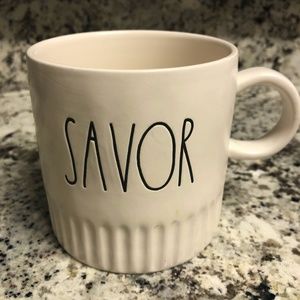 Rae Dunn Artisan Collection by Magenta "SAVOR" Coffee Mug